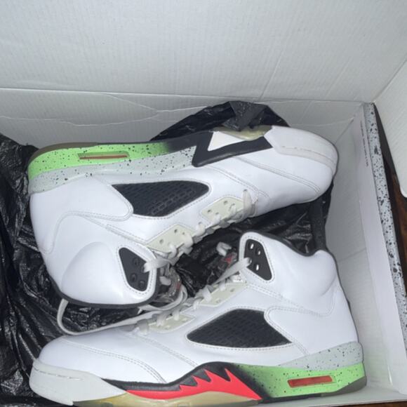 Jordan Air Jordan 5 Retro Pro Stars White Black Green Sneaker OG BOX M11 main image 10